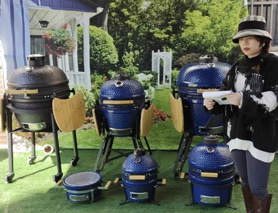 無錫 MY Kamido バーベキュー Parrillas De カーボン 4 in 1 ポータブル BBQ グリル炭喫煙グリル肉垂直喫煙グリル